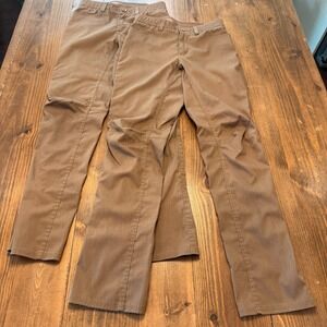 Under Armour Storm Enduro Ripstop Cargo Pants Men 30x34 Brown Tactical LOT OF 2